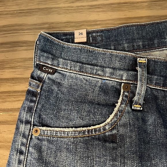 CITIZENS OF HUMANITY STEP HEM ANKLE CROPPED AMARI JEANS 26 - Picture 7 of 16